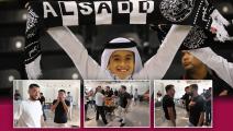 DOHA, QATAR - DECEMBER 11: Al-Sadd fans during the IFA Club World Cup Qatar 2019 first round match between Al-Sadd Sports Club and Hienghene Sport at Jassim Bin Hamad Stadium on December 11, 2019 in Doha, Qatar. (Photo by Matthew Ashton - AMA/Getty Images)