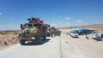 آليات عسكرية تركية في دهوك شمالي العراق (إكس)