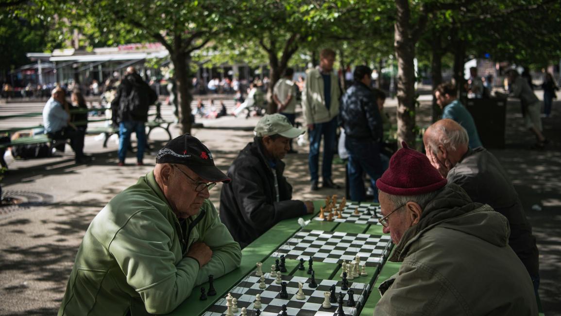 شطرنج في السويد (جوناثان ناكستراند/ فرانس برس)