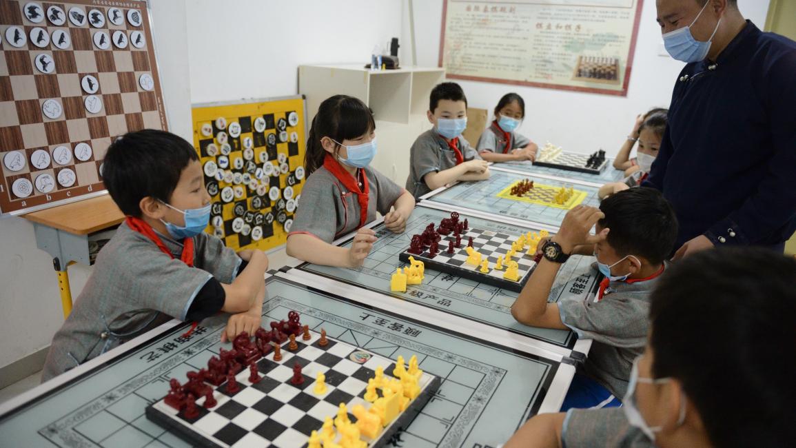 شطرنج في الصين (ليو وينهوا/ Getty)