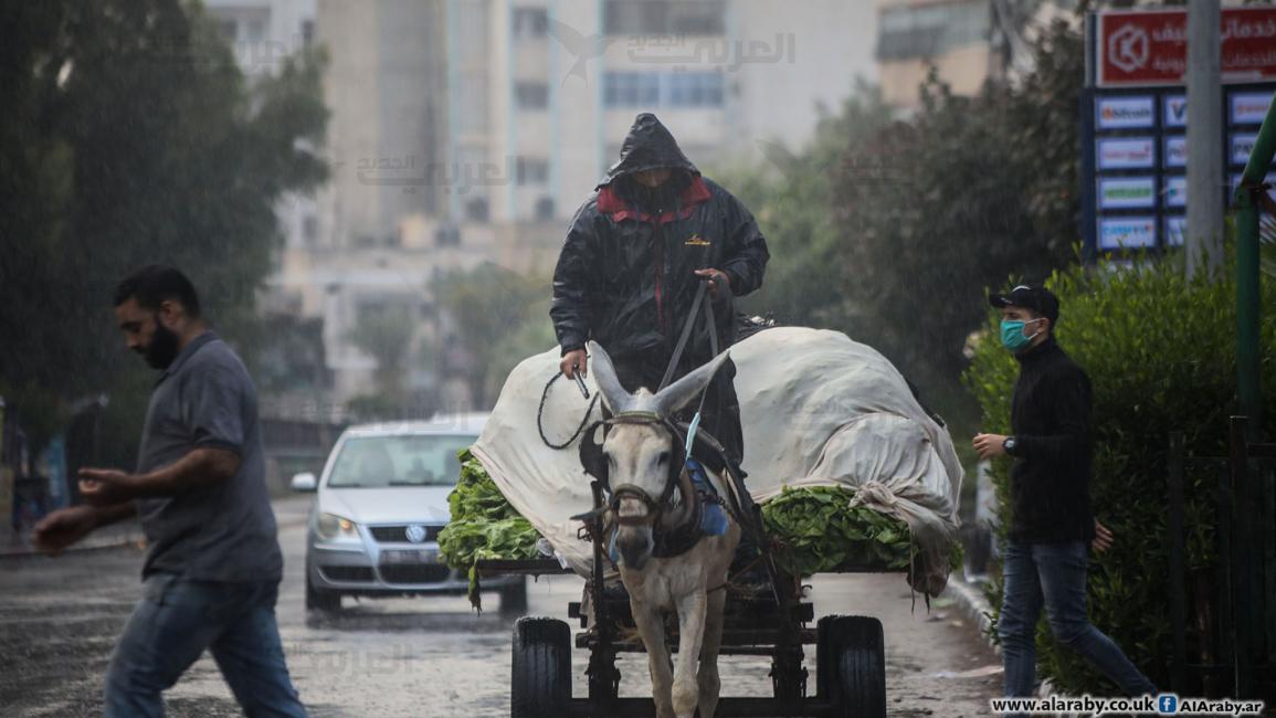 يوميات غزة في ظل كورونا والشتاء