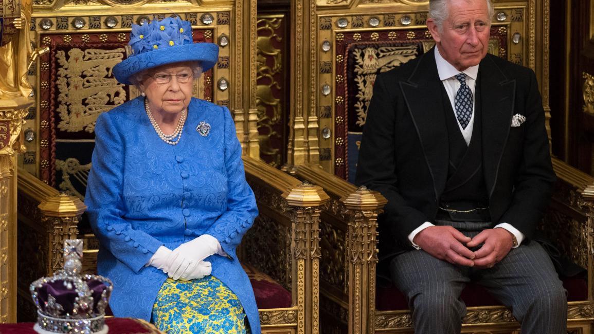 حضرت الملكة إليزابيث الثانية والأمير تشارلز أمير ويلز الافتتاح الرسمي للبرلمان في مجلس اللوردات في قصر وستمنستر - 21 يونيو 2017 (ستيفان روسو / Getty)