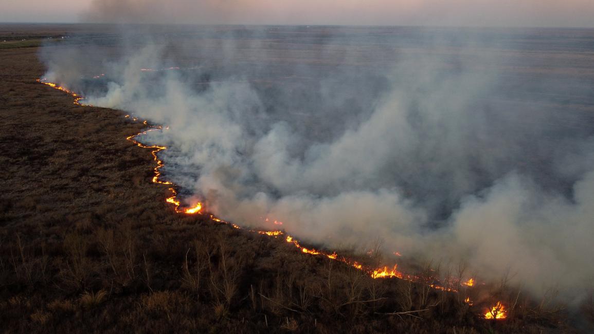 تتعرض الأرجنتين لحرائق الغابات مجدداً (خوان مابروماتا/فرانس برس)