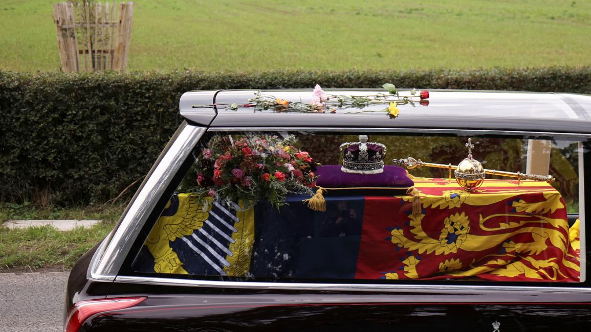 مراسم تشييع جثمان الملكة الراحلة إليزابيث الثانية