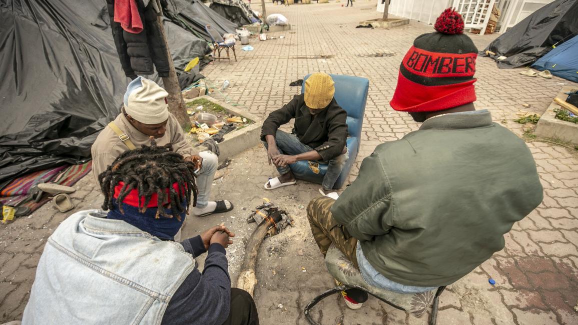 معاناة المهاجرين الأفارقة في تونس