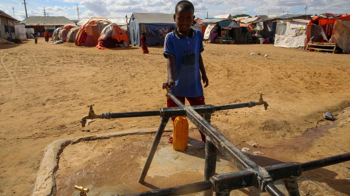 معاناة نازحي مخيمات مقديشو خلال شهر رمضان