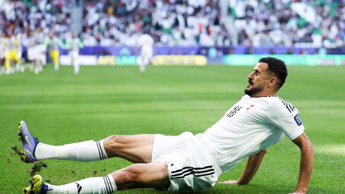 سجل أيمن حسين هدفين في اللقاء (زهي زهاو وو/Getty)