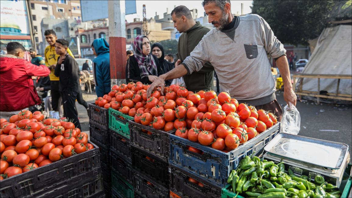 نازحون في رفح يبحثون عن احتياجاتهم وسط شح في الأسواق