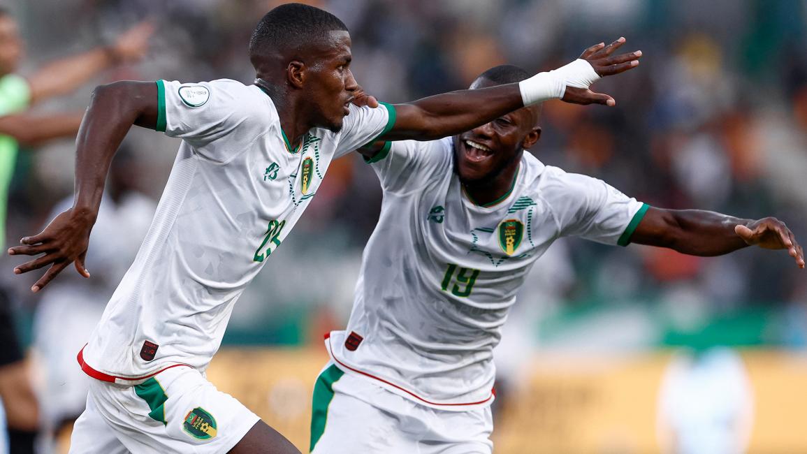 منتخب موريتانيا حقق أول انتصار له في النهائيات (كينزو تريبويلارد/Getty)