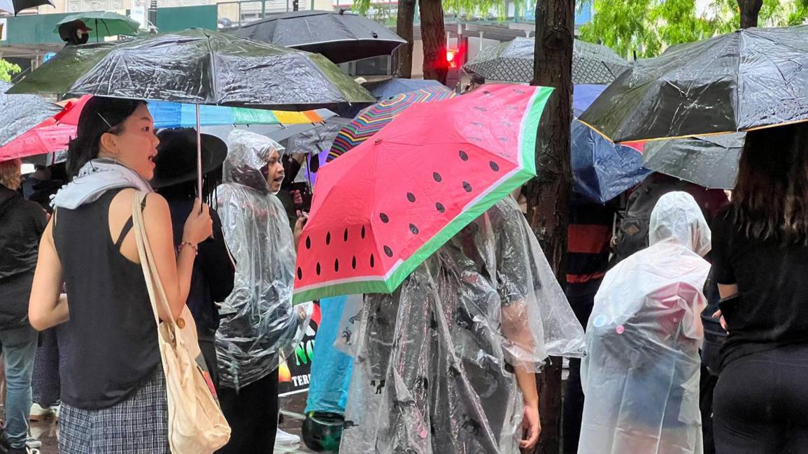 مظاهرة حاشدة في نيويورك تنديدا بمجزرة رفح