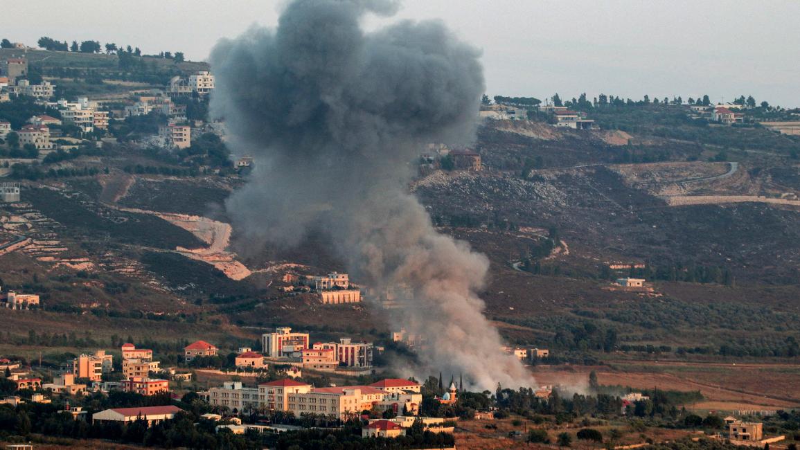 قصف إسرائيلي على قرية الخيام في جنوب لبنان (23/ 6 /2024 فرانس برس)