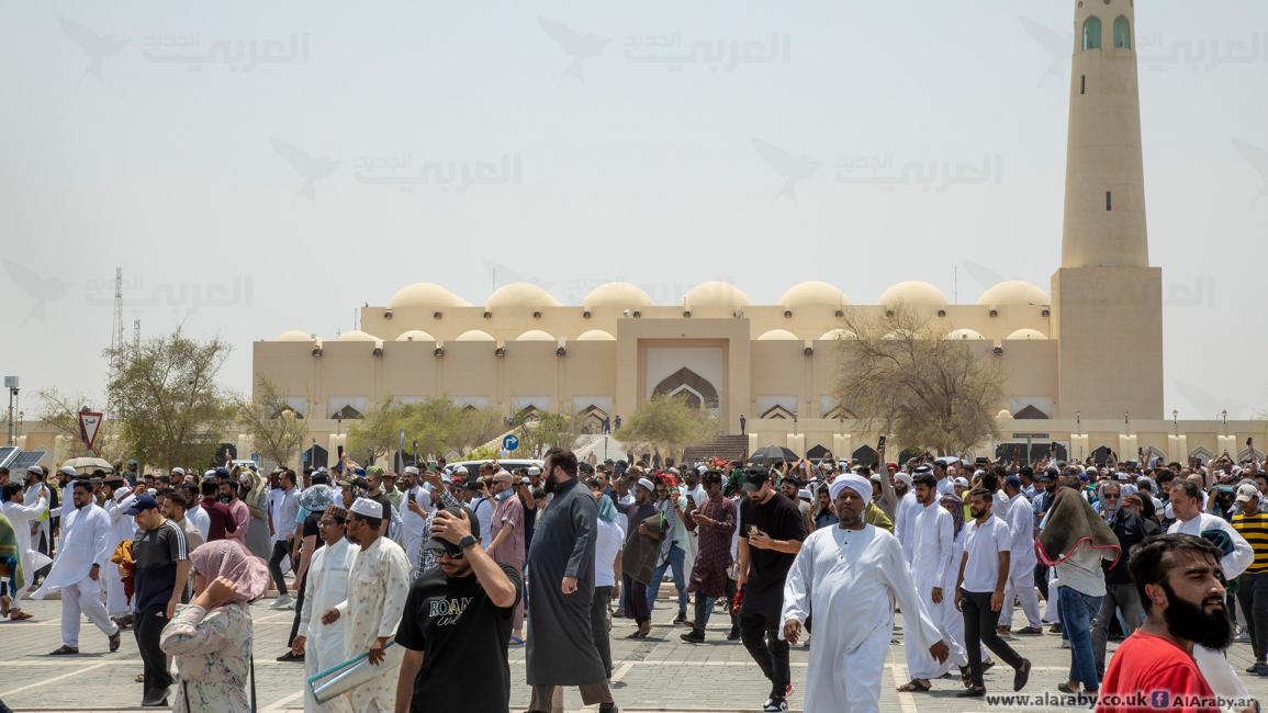 حضور كبير لجنازة الشهيد إسماعيل هنية في قطر رغم درجات الحرارة المرتفعة