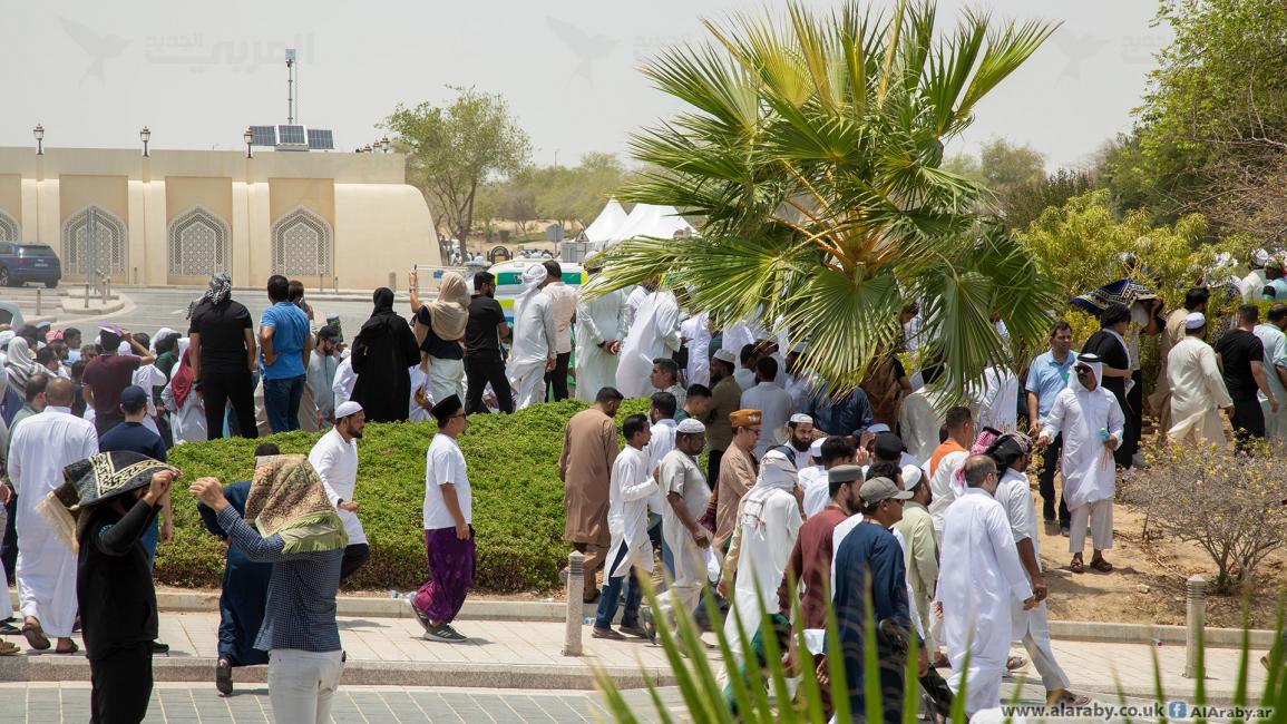 حضور كبير لجنازة الشهيد إسماعيل هنية في قطر رغم درجات الحرارة المرتفعة