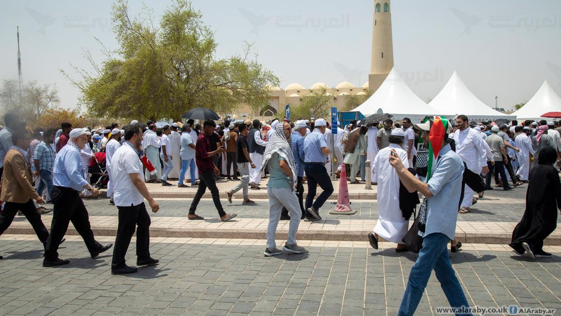 حضور كبير لجنازة الشهيد إسماعيل هنية في قطر رغم درجات الحرارة المرتفعة