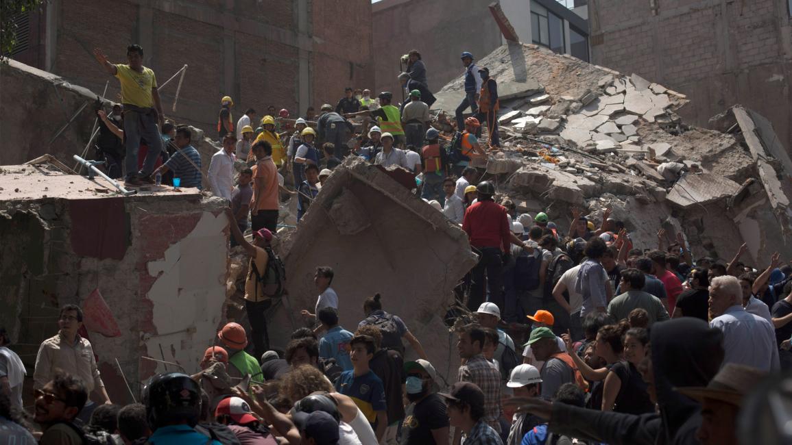 المكسيك بعد الزلزال