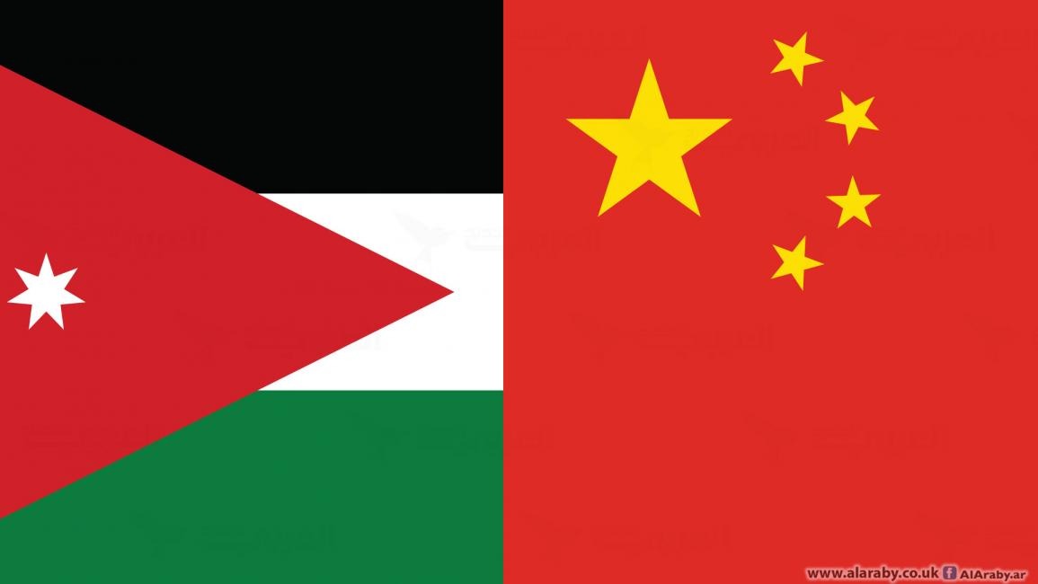علم الصين والأردن