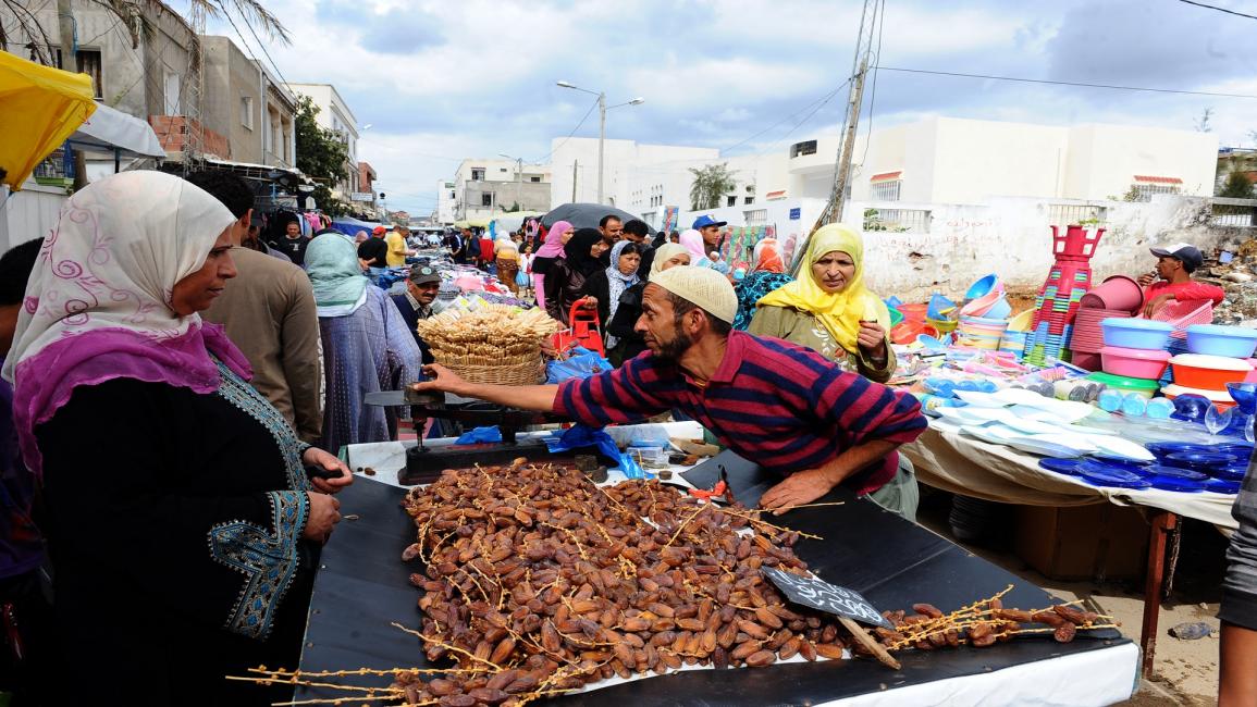 سوق في تونس- فرانس برس