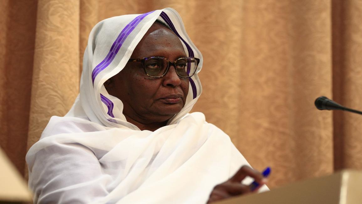وزيرة الخارجية السودانية (إبراهيم حامد/فرانس برس)