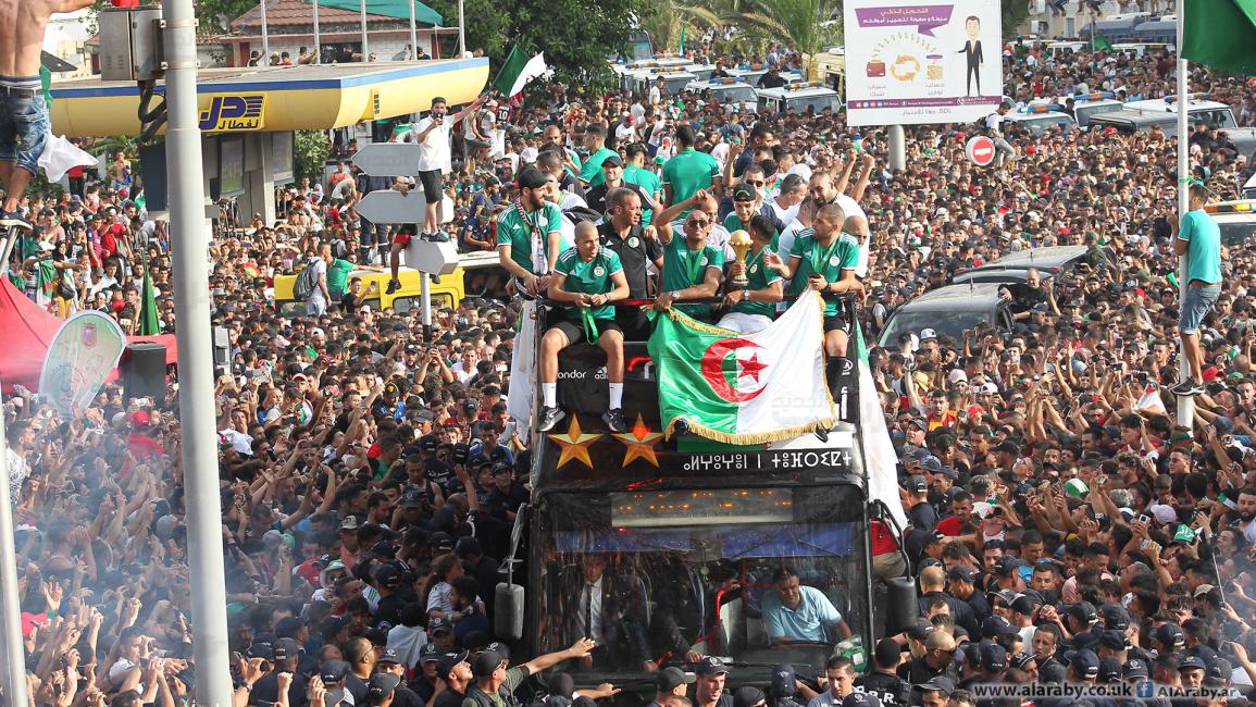 استقبالٌ أسطوري لمنتخب الخضر في الجزائر