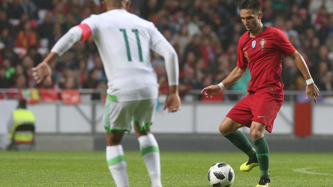 المباراة الودية بين المنتخب البرتغالي ضد المنتخب الجزائري