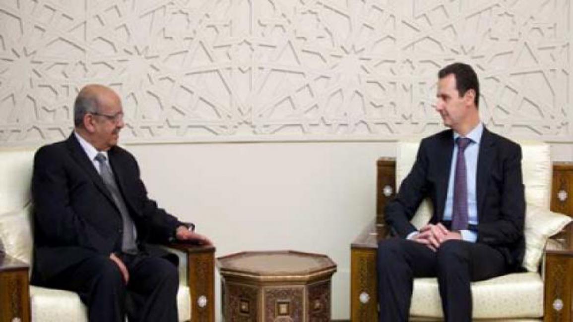 الأسد يستقبل وزيرا جزائريا