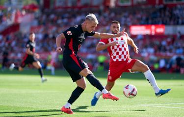 برشلونة هزم جيرونا في ملعب مونتيليفي البلدي في 15 سبتمبر 2024 (بيدرو سالادو/Getty)