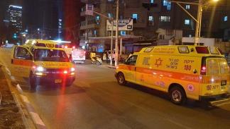 سيارات إسعاف إسرائيلية، تل أبيب 29 مارس 2022 (الأناضول)