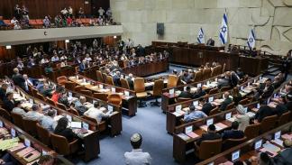 جلسة سابقة للكنيست الإسرائيلي، 24 يوليو 2023 (الأناضول)