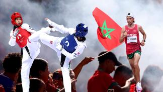 فاطمة الزهراء خسرت في منافسات التايكواندو (العربي الجديد/Getty)