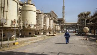 منشأة طاقة عراقية/19 مارس 2022،( حسين فالح/فرانس برس)
