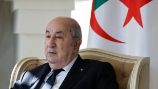 الرئيس الجزائري عبد المجيد تبون، إيطاليا 13 يونيو 2024 (لودوفيك مارين/فرانس برس)