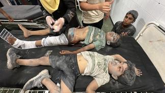 أطفال غزة الأكثر تعرضا لقذائف الاحتلال، 27 يونيو 2024 (الأناضول)