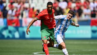 أثارت مباراة المغرب والأرجنتين الجدل بالأولمبياد (آرنو فينستر/Getty)
