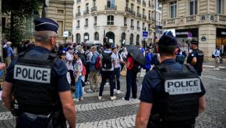الشرطة الفرنسية في شوارع باريس، يوليو 2024 (ريني نيوس/Getty)