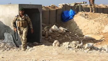 القوات العراقية على الحدود السورية-أحمد الرباعي/فرانس برس