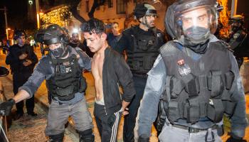 الاحتلال مازال يعتقل مشاركين في هبة الكرامة (Getty)