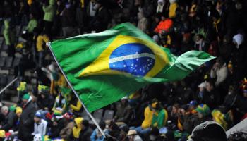 مشجعون برازيليون خلال كأس العالم 2010 (منيرول بويان/فرانس برس)