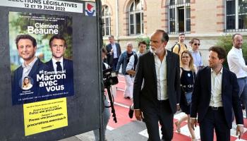 الانتخابات التشريعية الفرنسية (توماس كويكس/ فرانس برس)