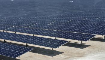 محطة الخرسعة للطاقة الشمسية/قطر 18 أكتوبر 2022 (فرانس برس)