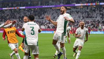 Getty-Qatar v Algeria: Semi-Final - FIFA Arab Cup Qatar 2021