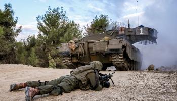 جندي إسرائيلي في الجليل الأعلى قرب حدود لبنان 1 نوفمبر 2023 (Getty)
