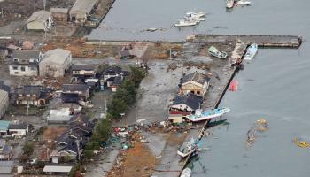 تسبب الزلزال في أضرار مادية كبيرة في اليابان (فرانس برس)