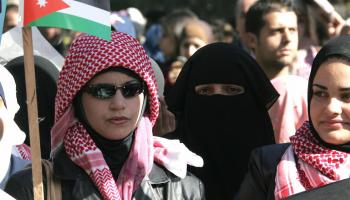 طالبات أردنيات- فرانس برس