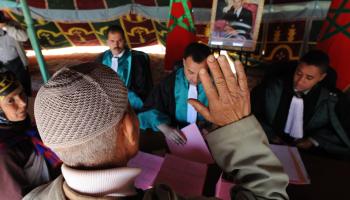 قضاة في المغرب (عبد الحق سنّا/ فرانس برس)
