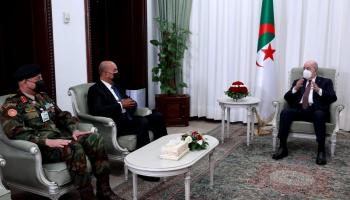 الرئيس الجزائري ونائب رئيس المجلس الرئاسي الليبي (الرئاسة الجزائرية)
