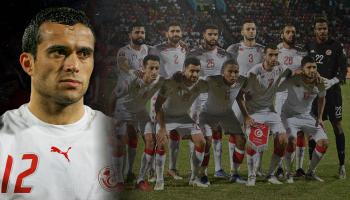 جوهر المناري نجم الكرة التونسية السبابق ضيف العربي الجديد