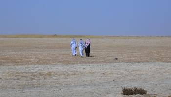 بحيرة ساوة ومحيطها في العراق 1 (أرشد محمد/ الأناضول)