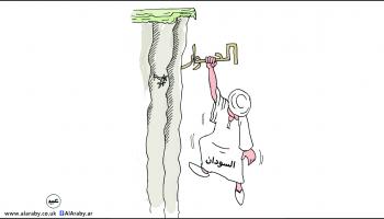 كاريكاتير غير جاهز للنشر الحوار في السودان / عبيد