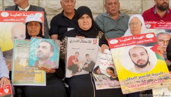 وقفة احتجاجية ضد الاعتقال الإداري (العربي الجديد)
