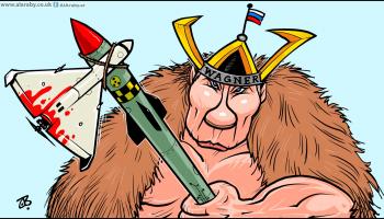 كاريكاتير بوتين البربري / حجاج